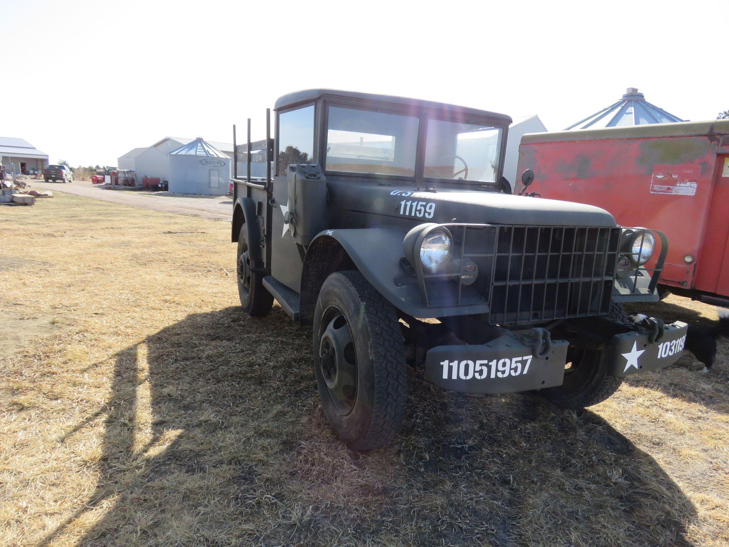 1962 Dodge M56 Power Wagon 4x4 Truck