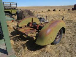 1940's Military 2 wheel Trailer