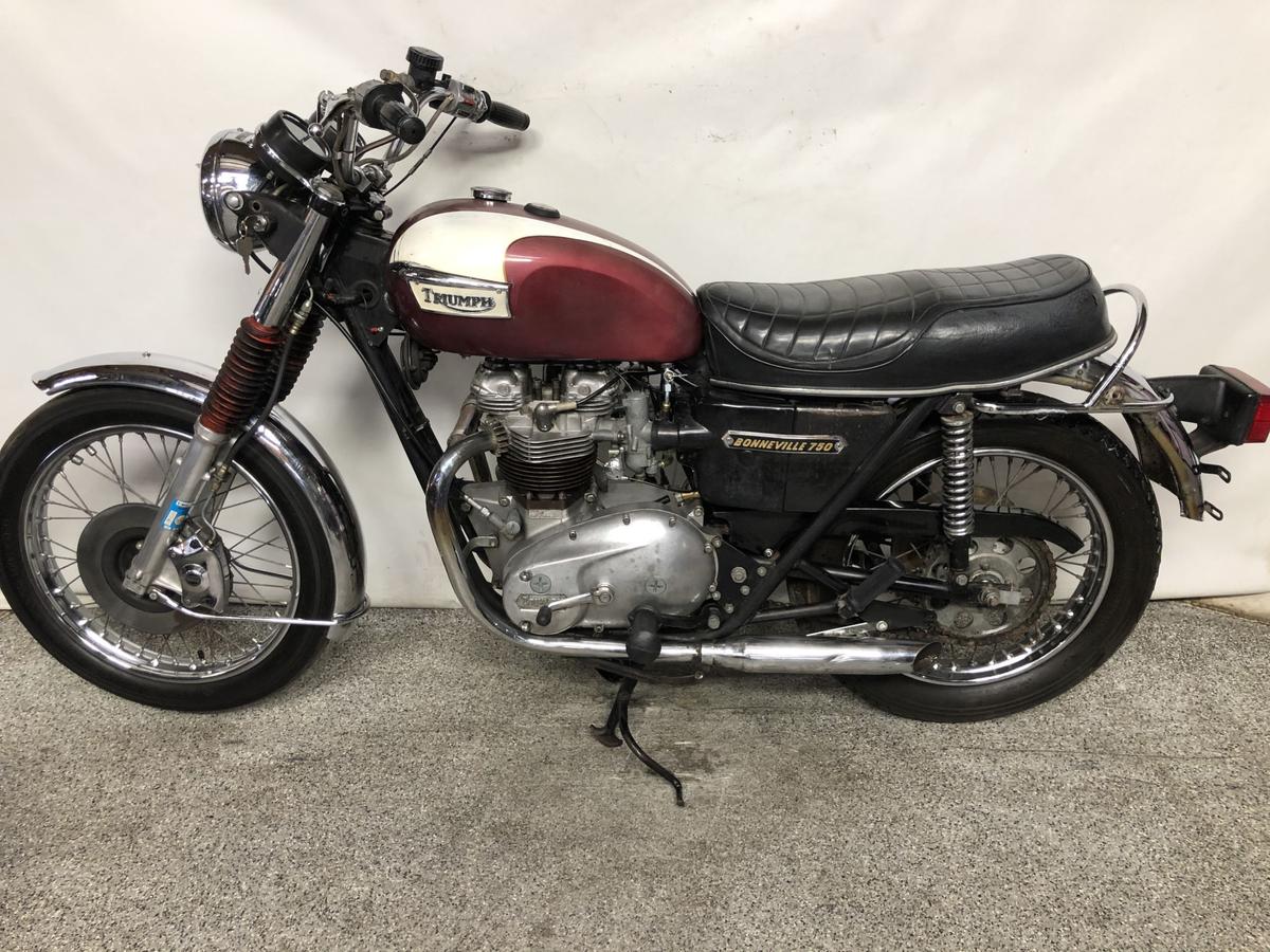 1977 Triumph Bonneville 750 Motorcycle