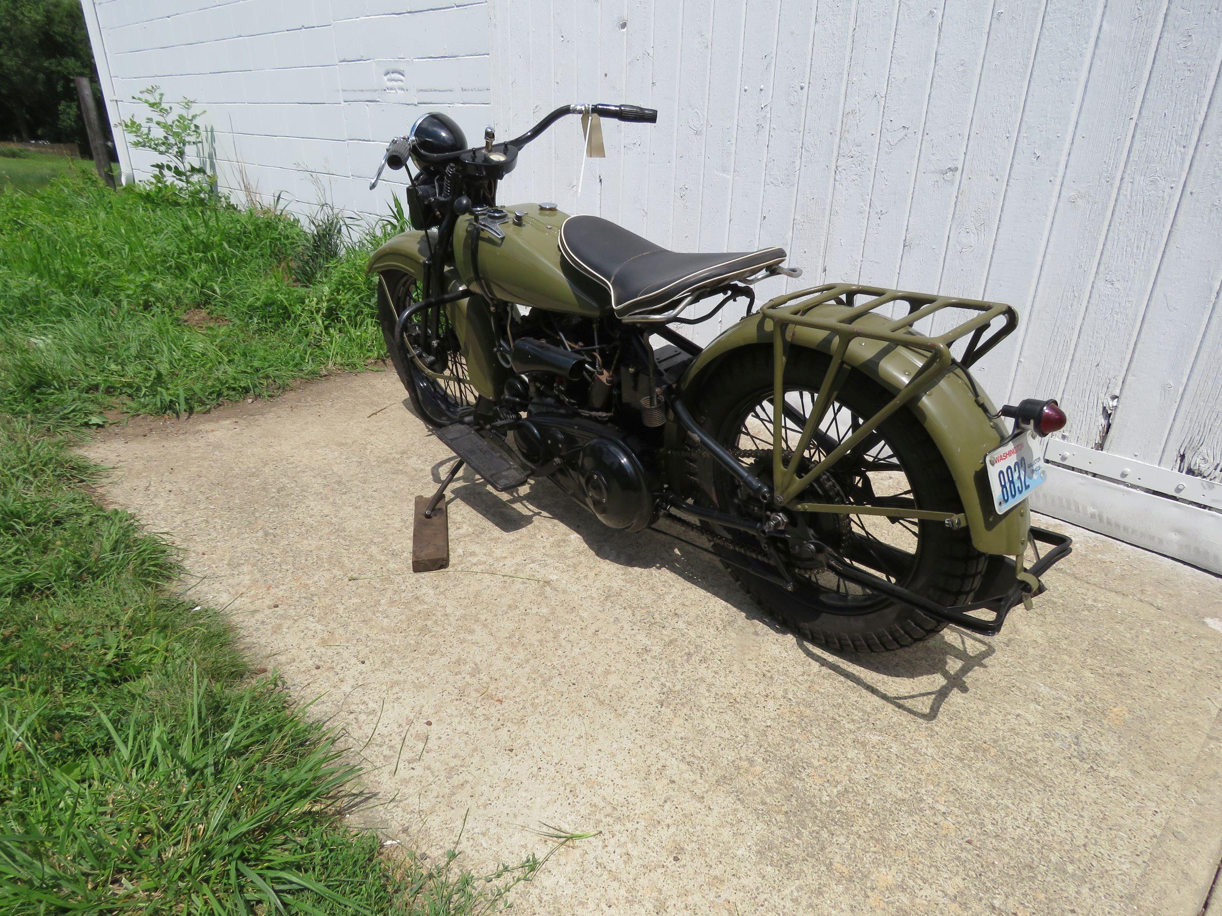 1932 Harley Davidson VL Motorcycle