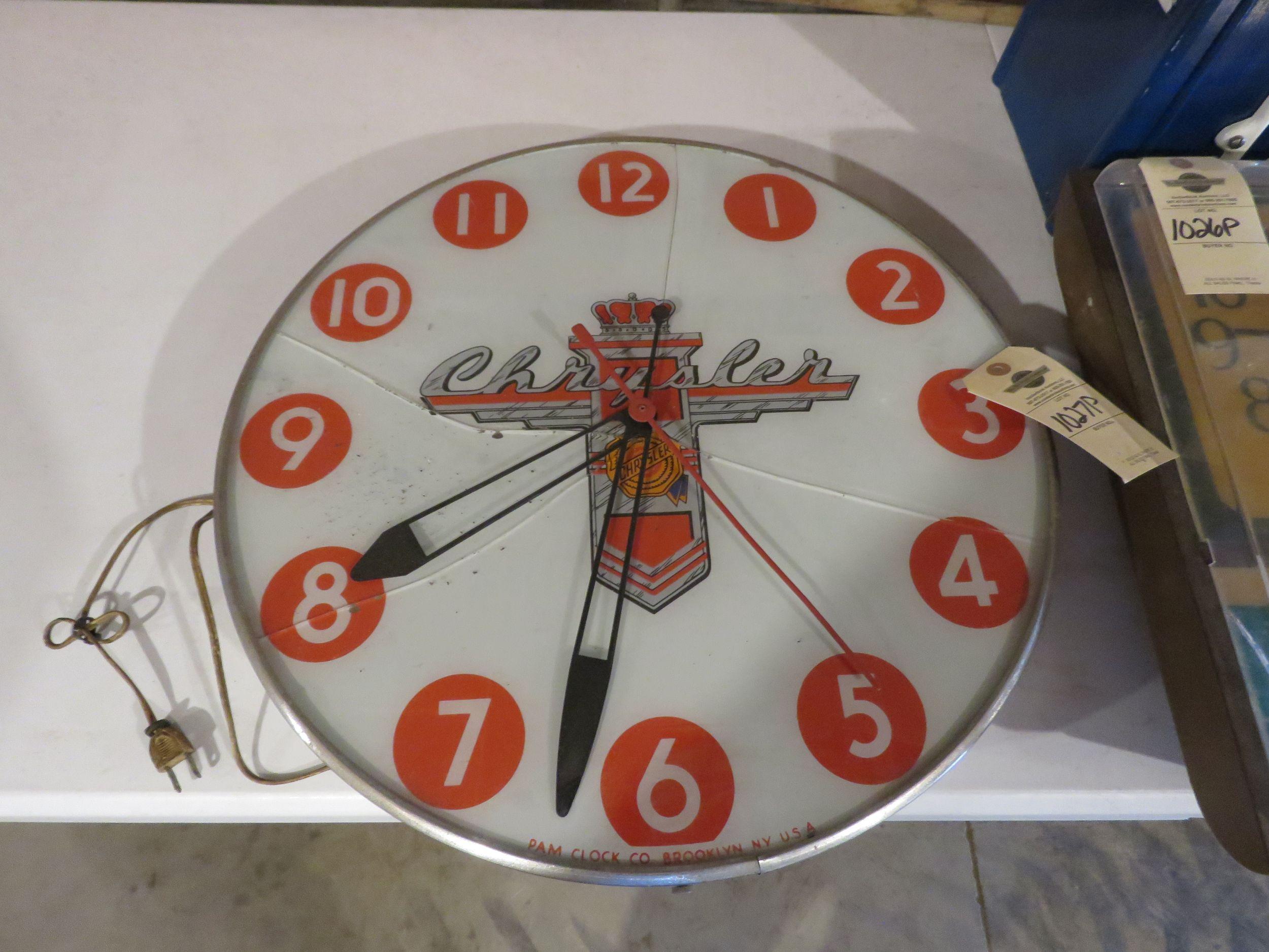 Chrysler Clock