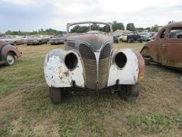 1938 Ford Cabriolet for Rod or restore