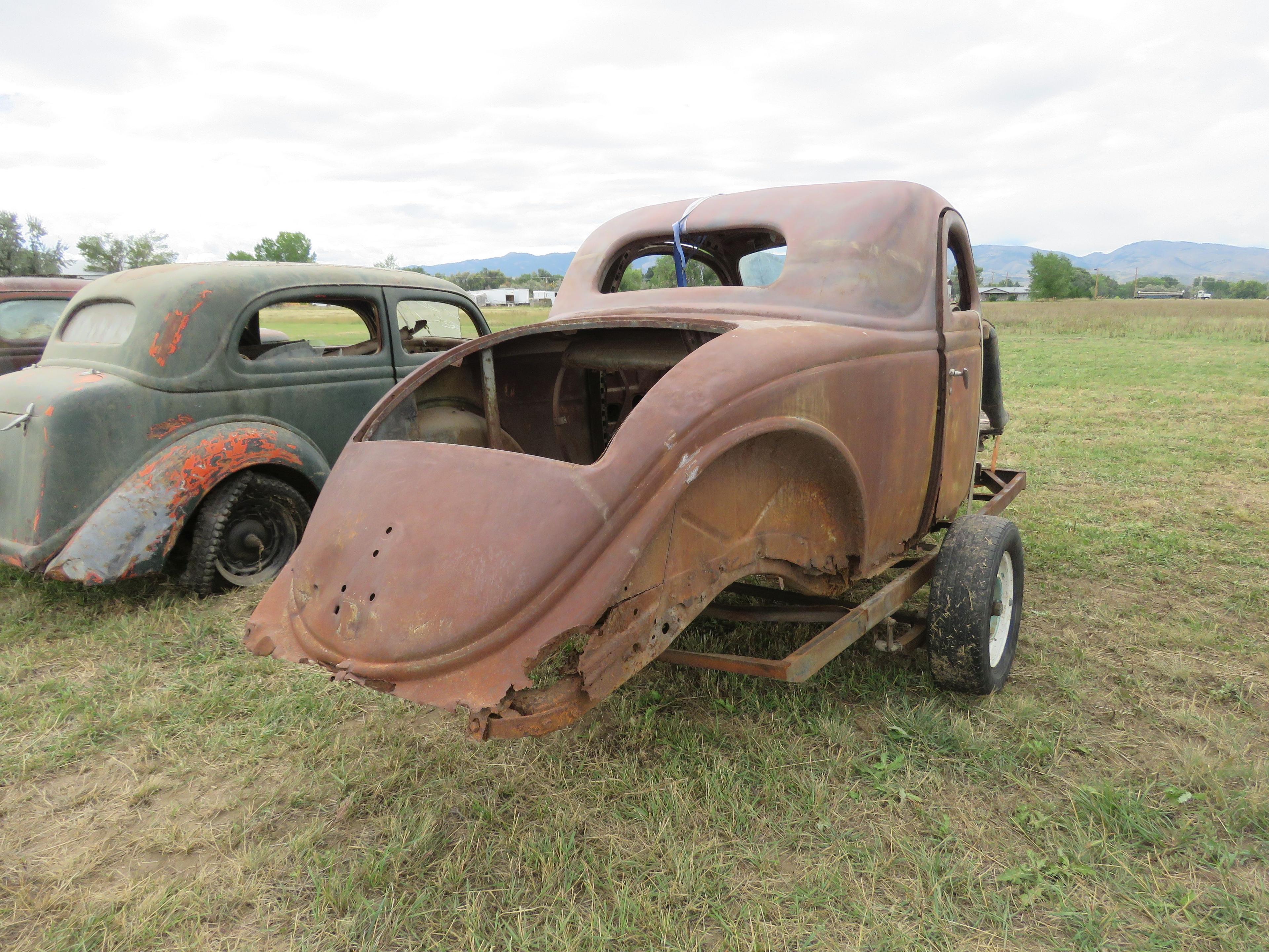 1935 Ford 3 Window Coupe Body for Rod or Restore