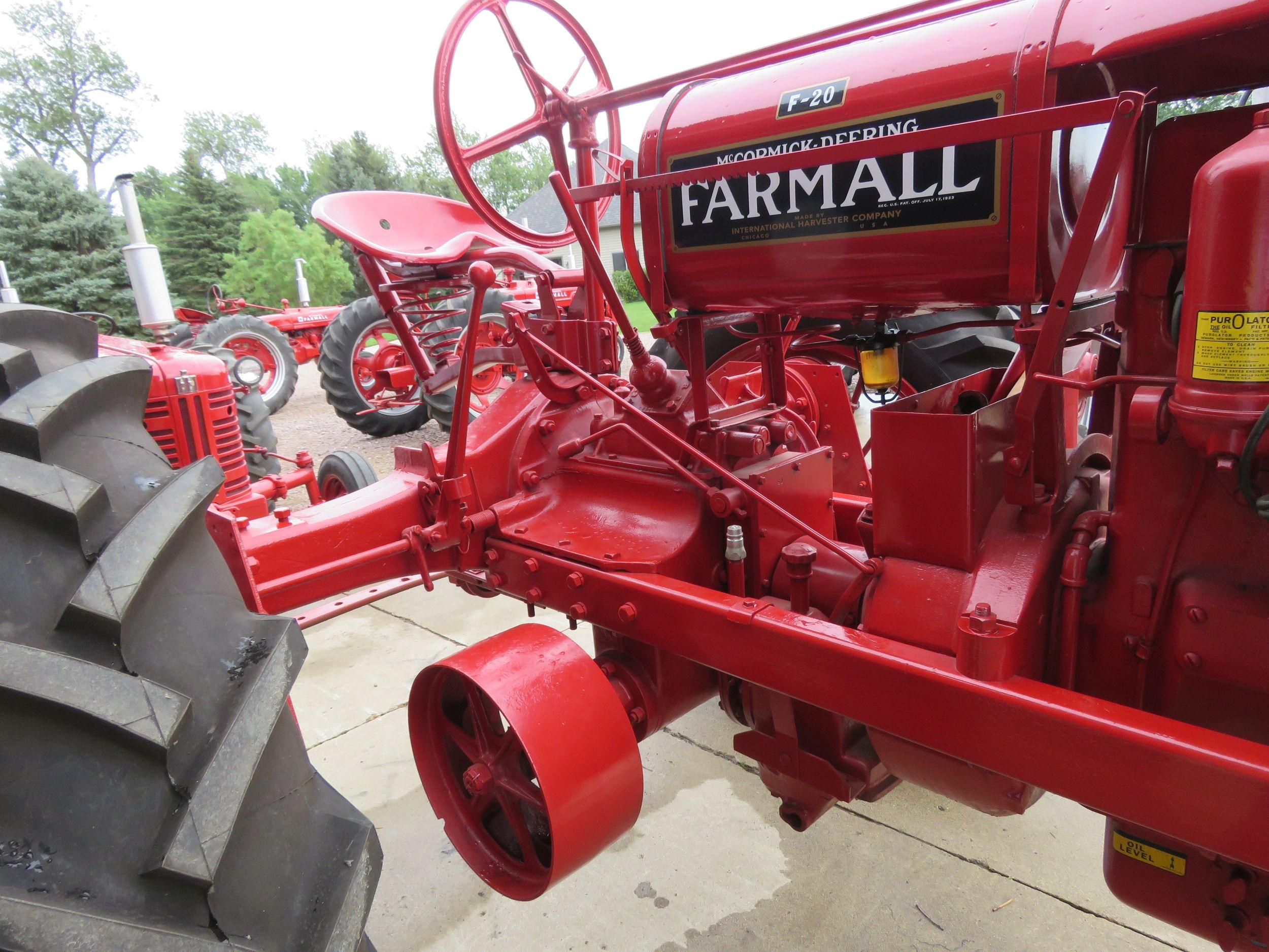 1935 Farmall F-20 Tractor