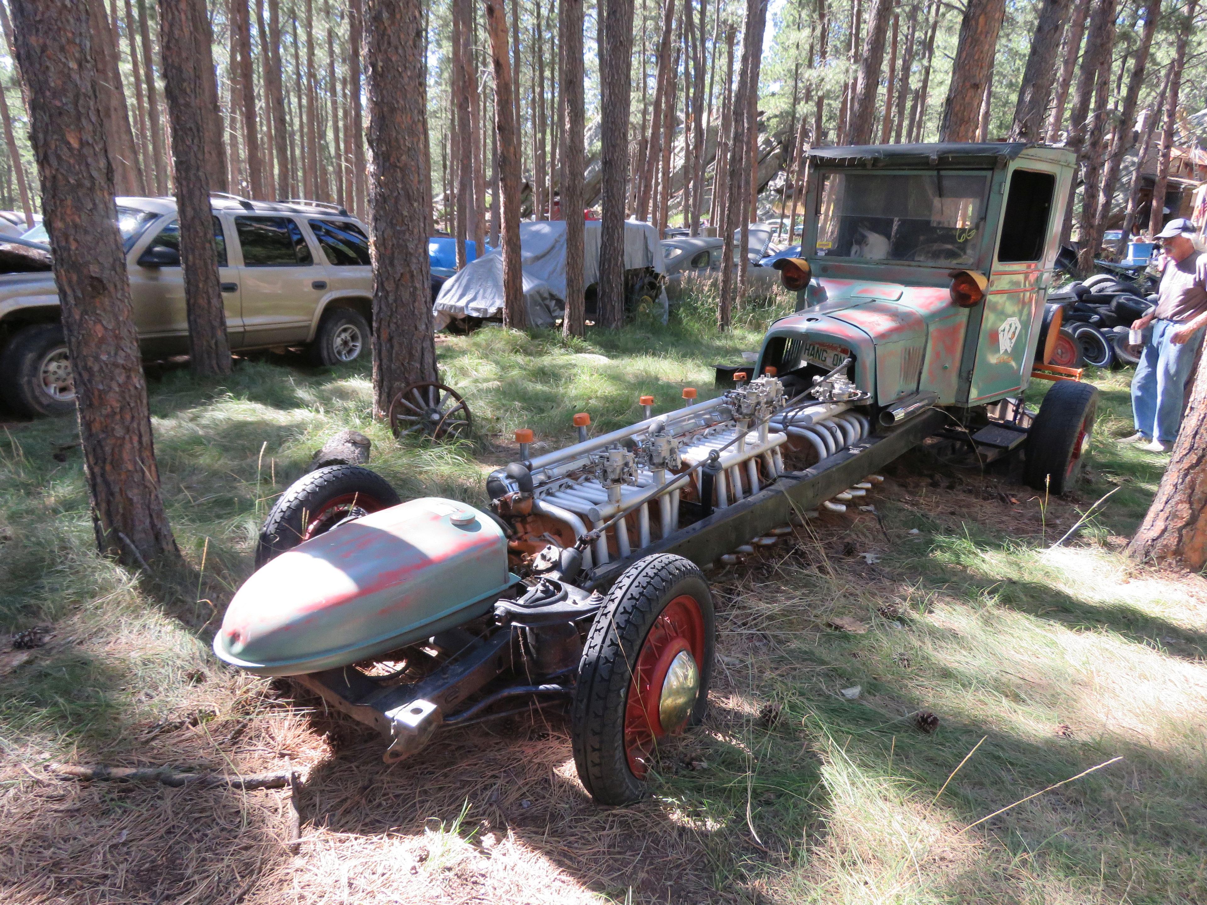 Crazy 1930's Ford Rat Rod Truck