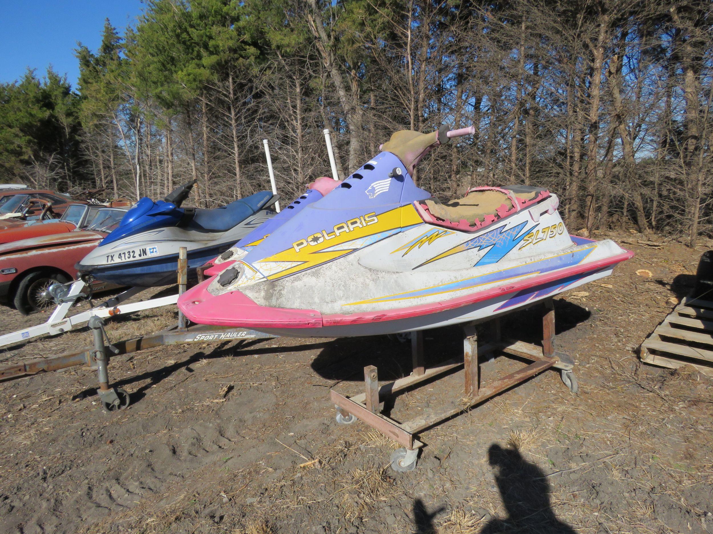 1995 Polaris SL750 Jet Ski for Project or Parts