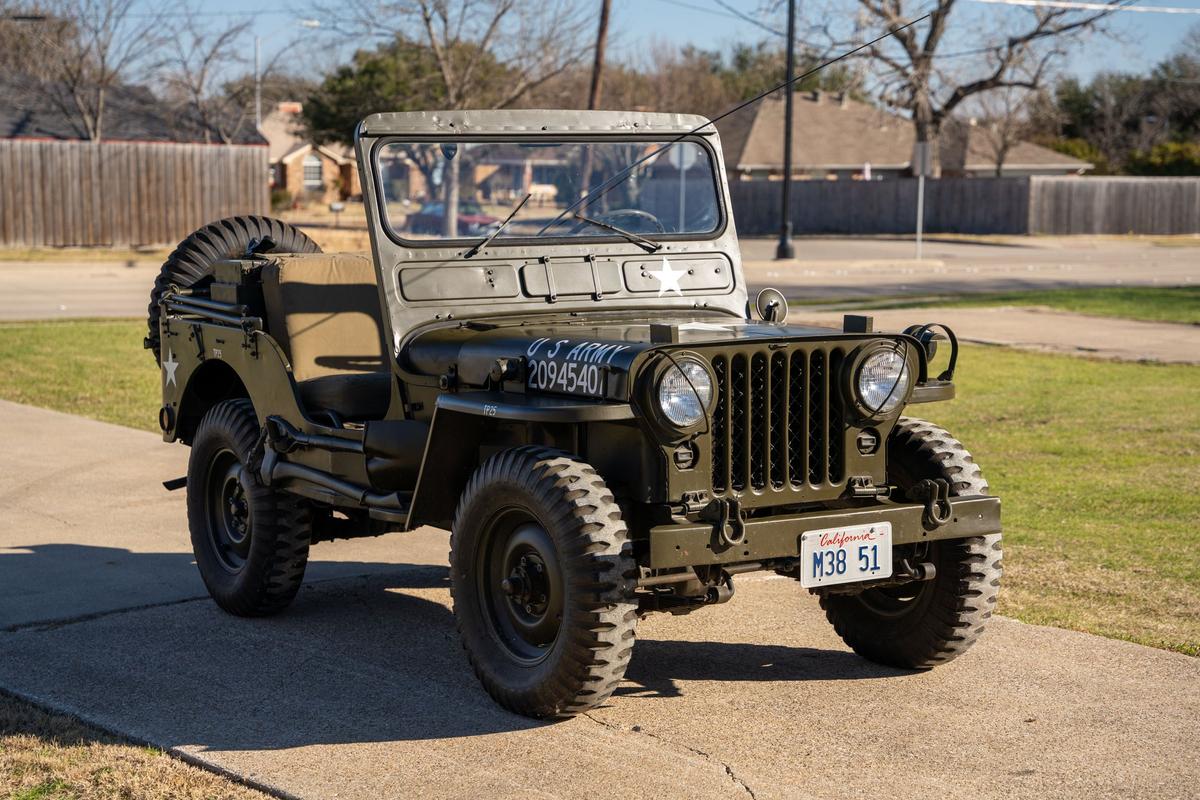 1951 Willys M-38 Military Jeep