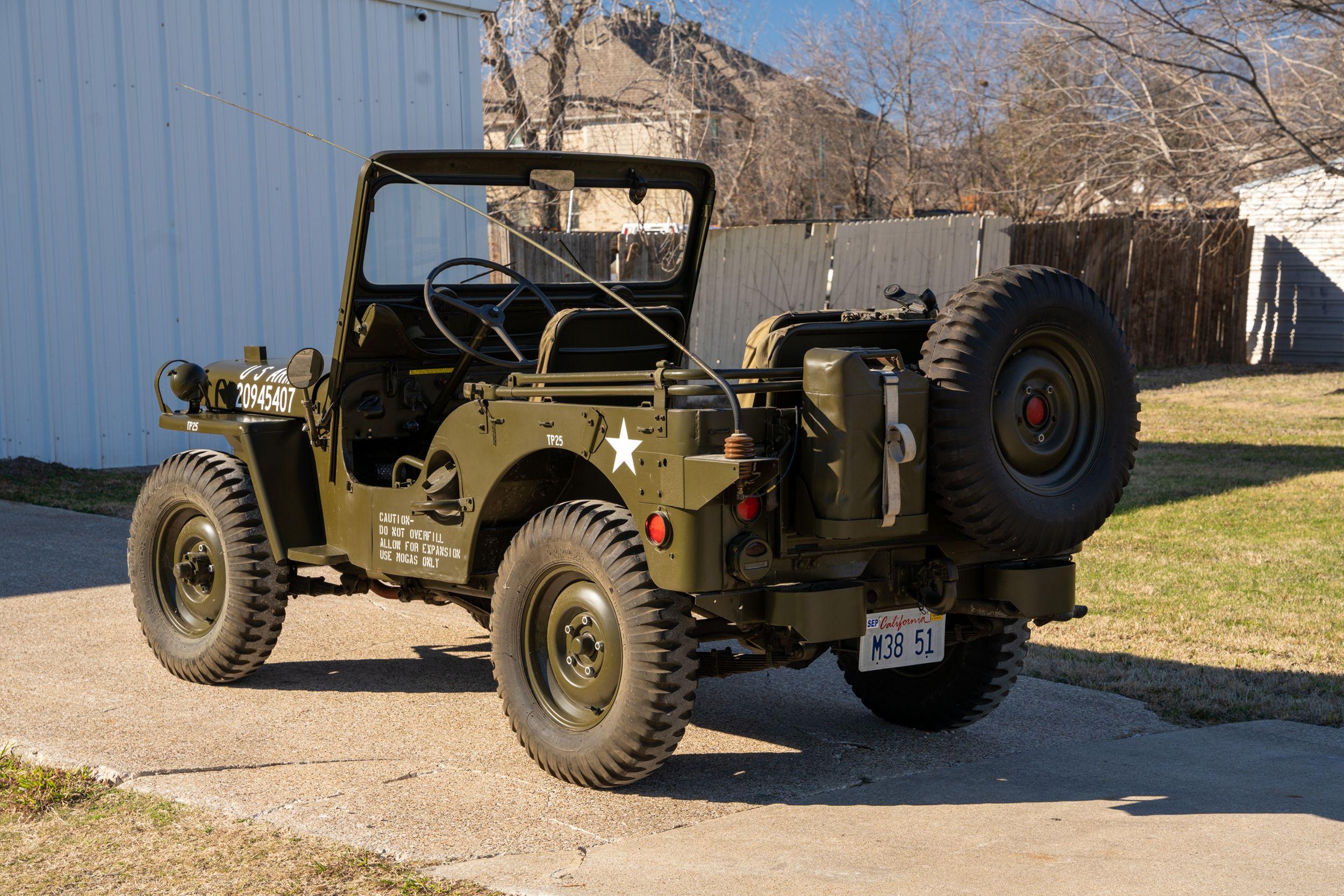 1951 Willys M-38 Military Jeep