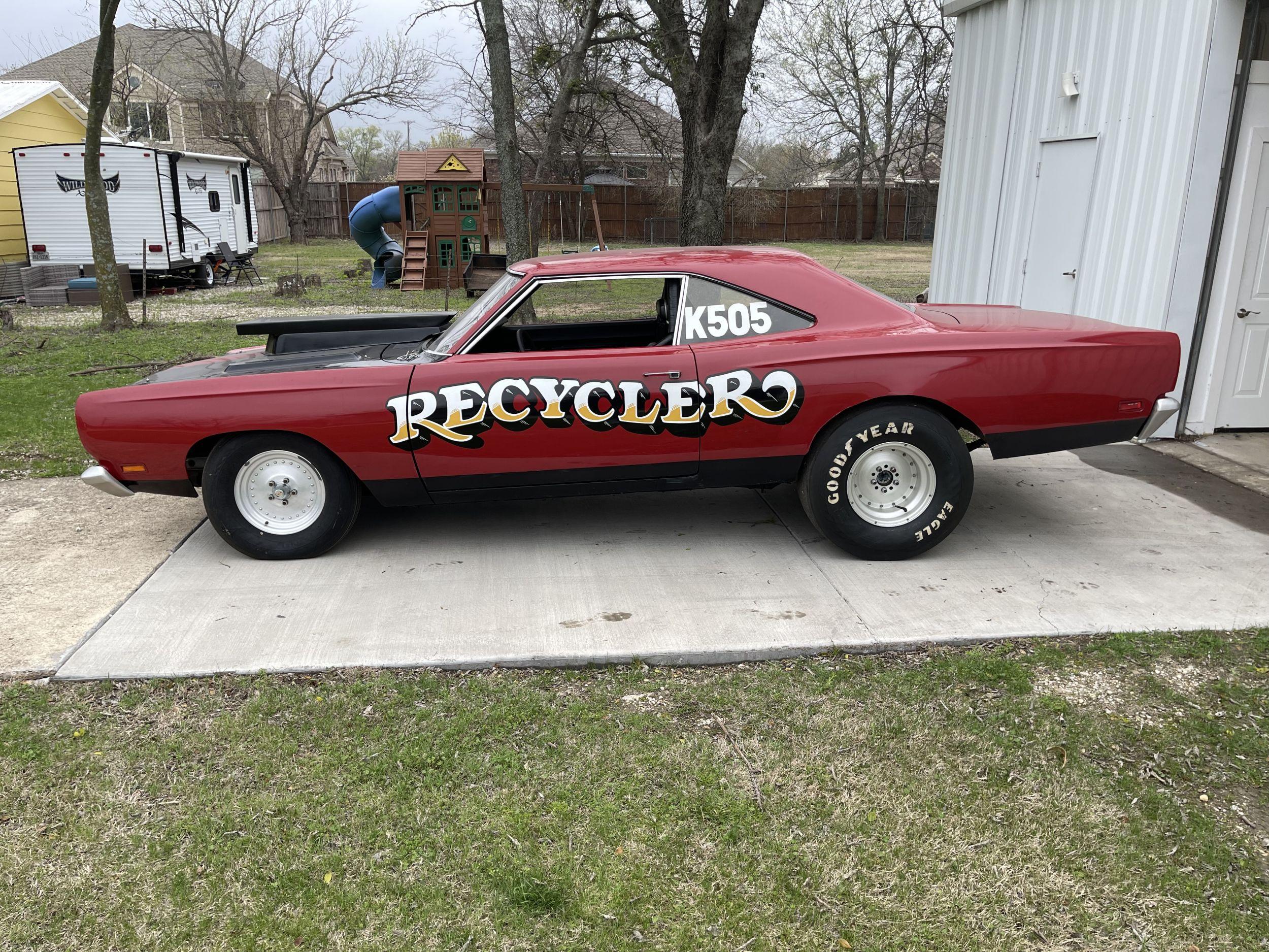 1969 Plymouth GTX Drag Car "The Recycler"