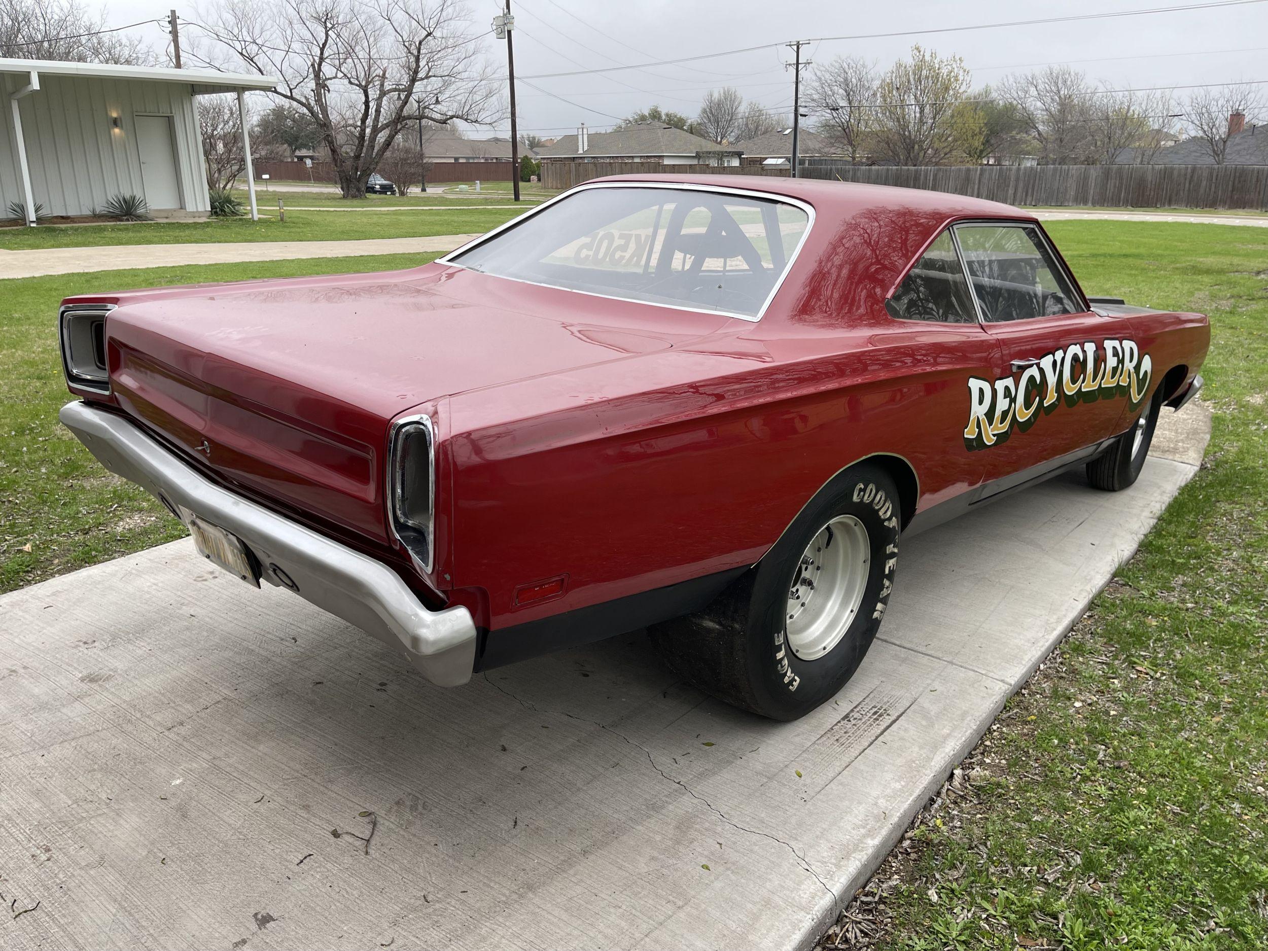 1969 Plymouth GTX Drag Car "The Recycler"