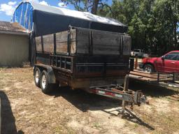 2005 Triple Crown Dual Axle Heavy Duty Dump Trailer 6'x12'