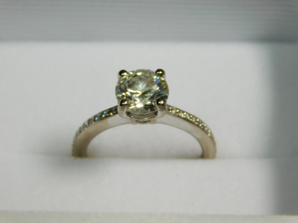 1.5 Ct Round Engagement Ring & Wedding Band set