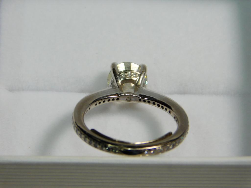 1.5 Ct Round Engagement Ring & Wedding Band set