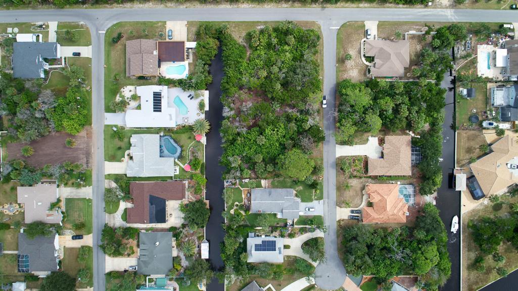 Property 6: 608 Yorkshire Dr, Flagler Beach, FL 32137 Vacant residential 75' x 125' canal front lot