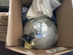 Large Mirrored Disco Ball