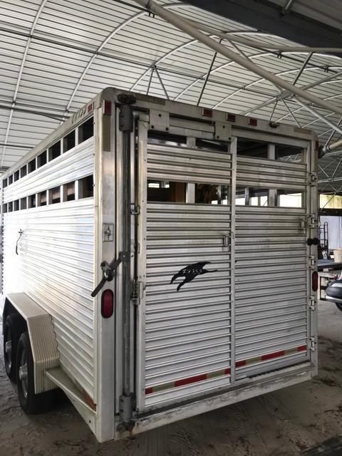 2000 Exiss Livestock Trailer, VIN # 4LAAS1824Y1004886