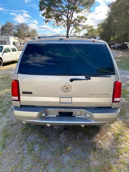 2004 Cadillac Escalade Multipurpose Vehicle (MPV), VIN # 1GYEC63T64R249548