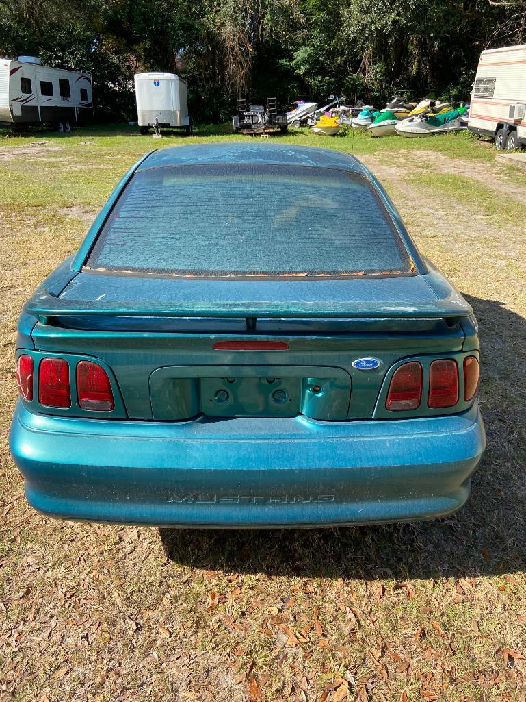 1996 Ford Mustang Passenger Car, VIN # 1FALP4045TF114599