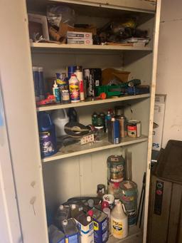 2 Drawer Cabinet and Contents