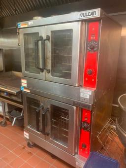 Vulcan double stack convection oven