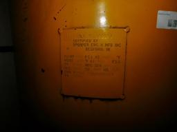 Bruner compressor holding tank