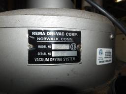 Rema Dri-Vac vacuum unit, Mod#15426