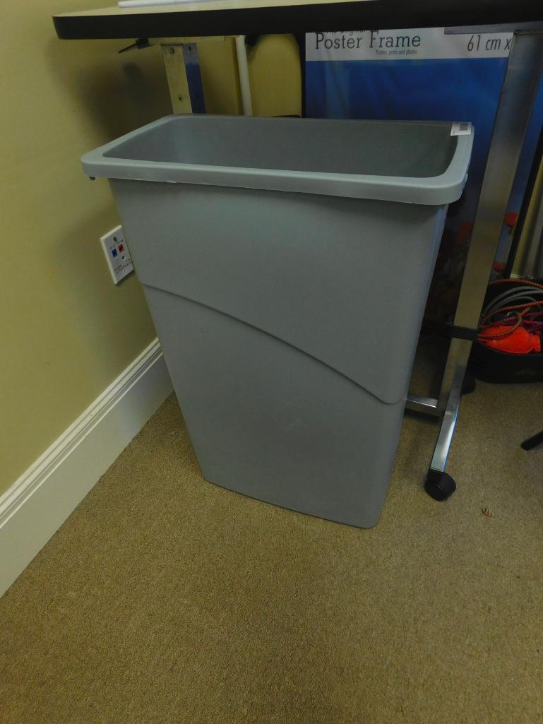 Large Grey Trash Can