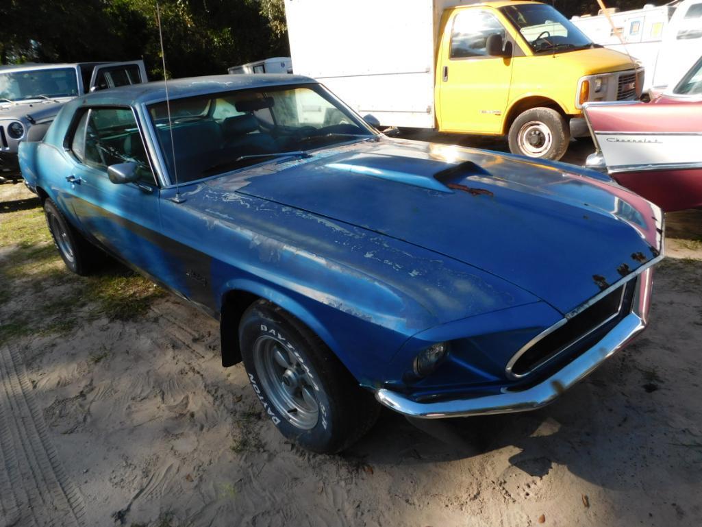 1969 Ford Mustang VIN # 9F01F172382