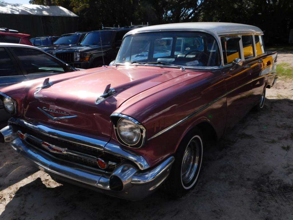 1957 Chevy Beauville Station Wagon VIN # VB57S267554