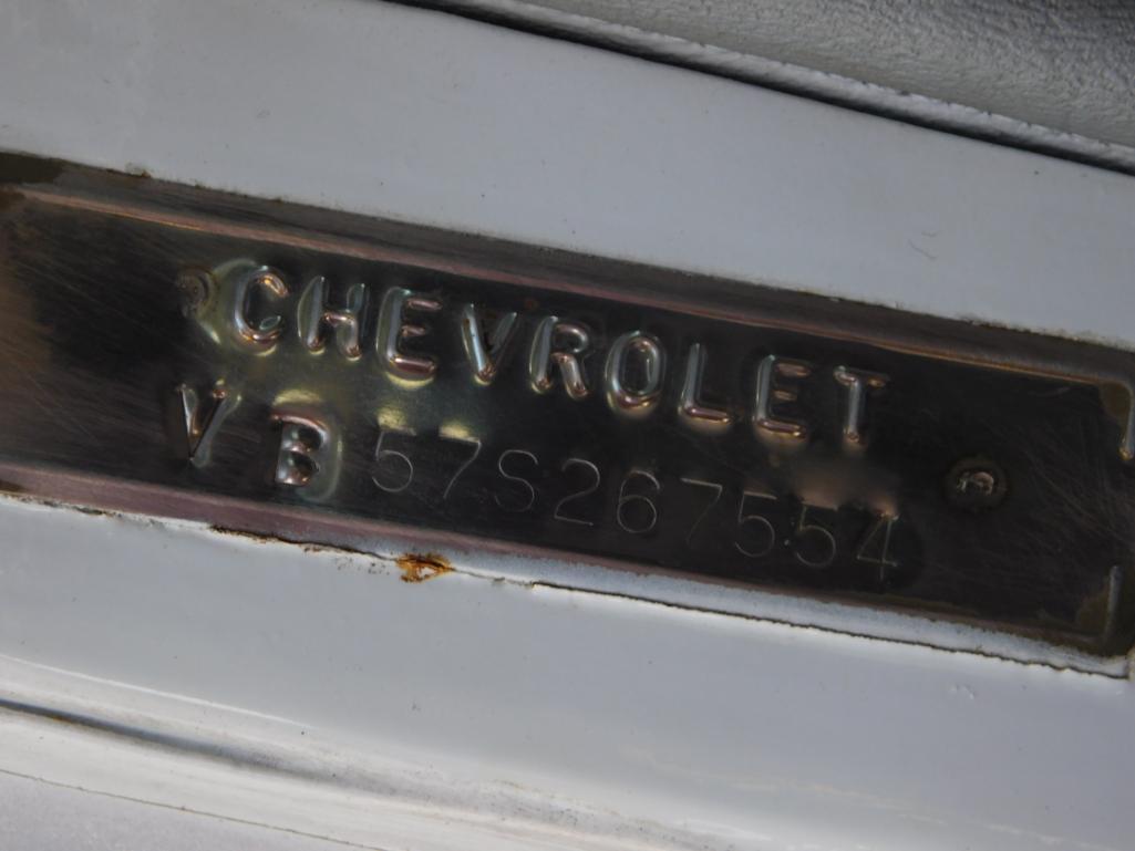 1957 Chevy Beauville Station Wagon VIN # VB57S267554
