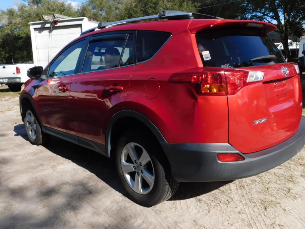 2013 Toyota RAV4 Multipurpose Vehicle (MPV), VIN # JTMWFREV1DD024825