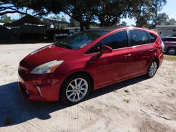 2013 Toyota Prius v Passenger Car, VIN # JTDZN3EU6D3187643