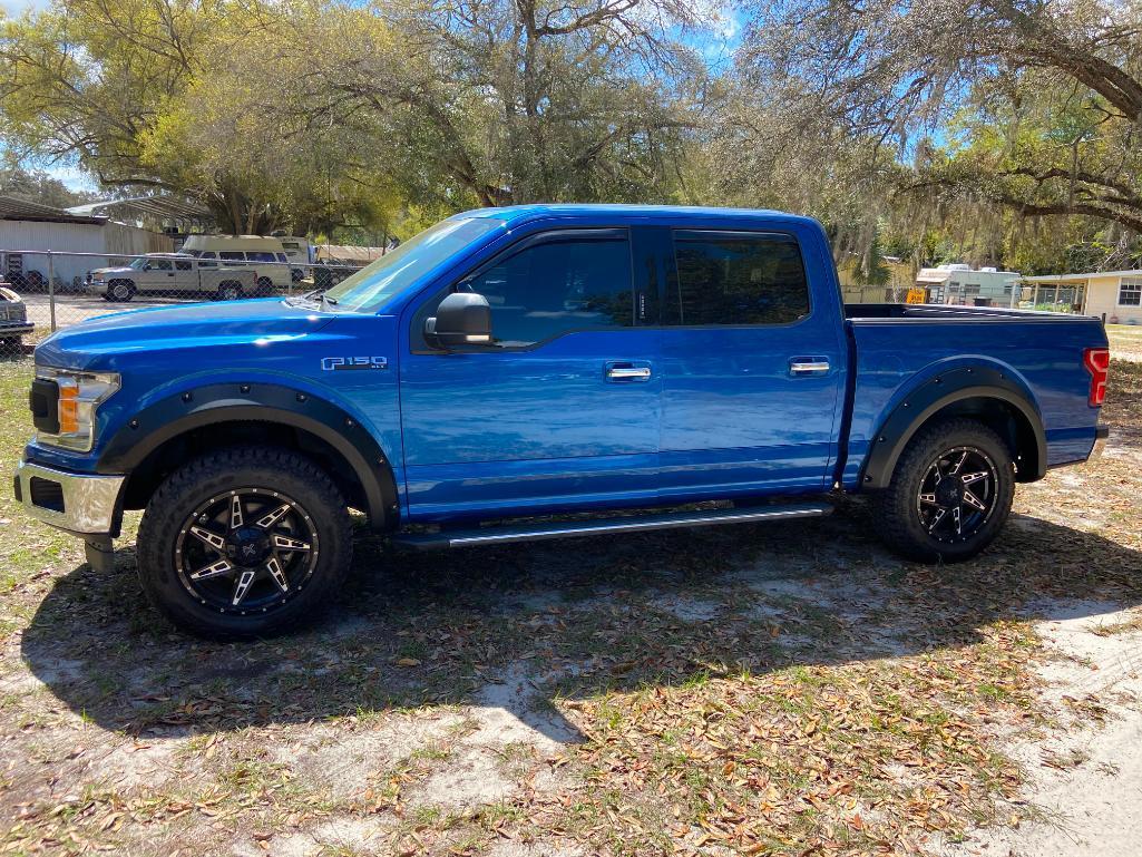 2018 Ford F-150 Pickup Truck, VIN # 1FTEW1CB7JFC82031