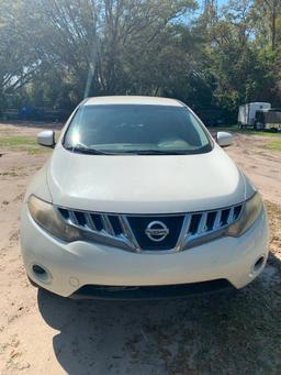 2009 Nissan Murano Multipurpose Vehicle (MPV), VIN # JN8AZ18U29W010695