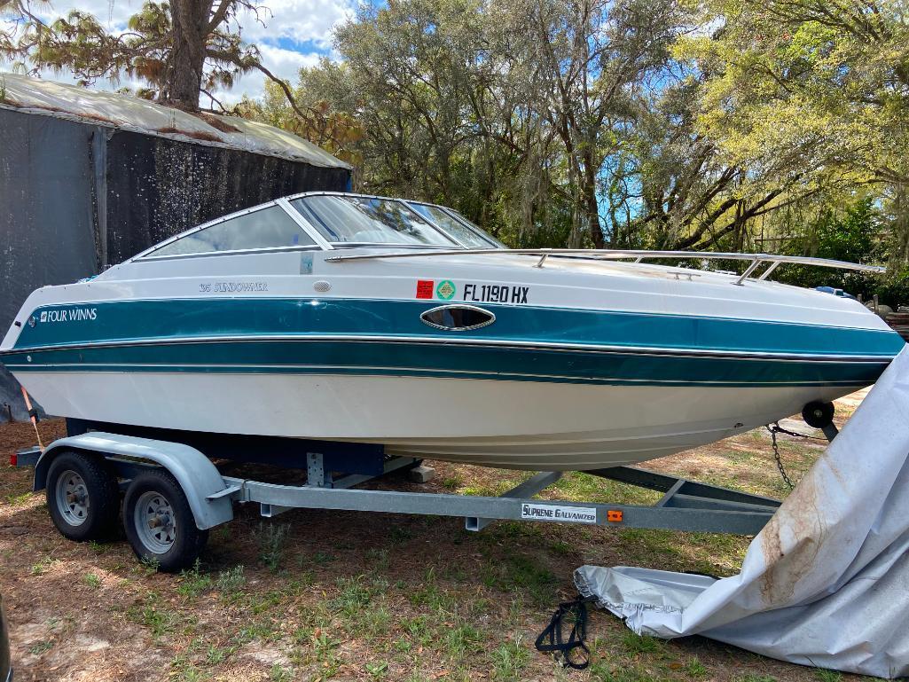 1992 Sundowner Boat & 1992 Supreme Trailer