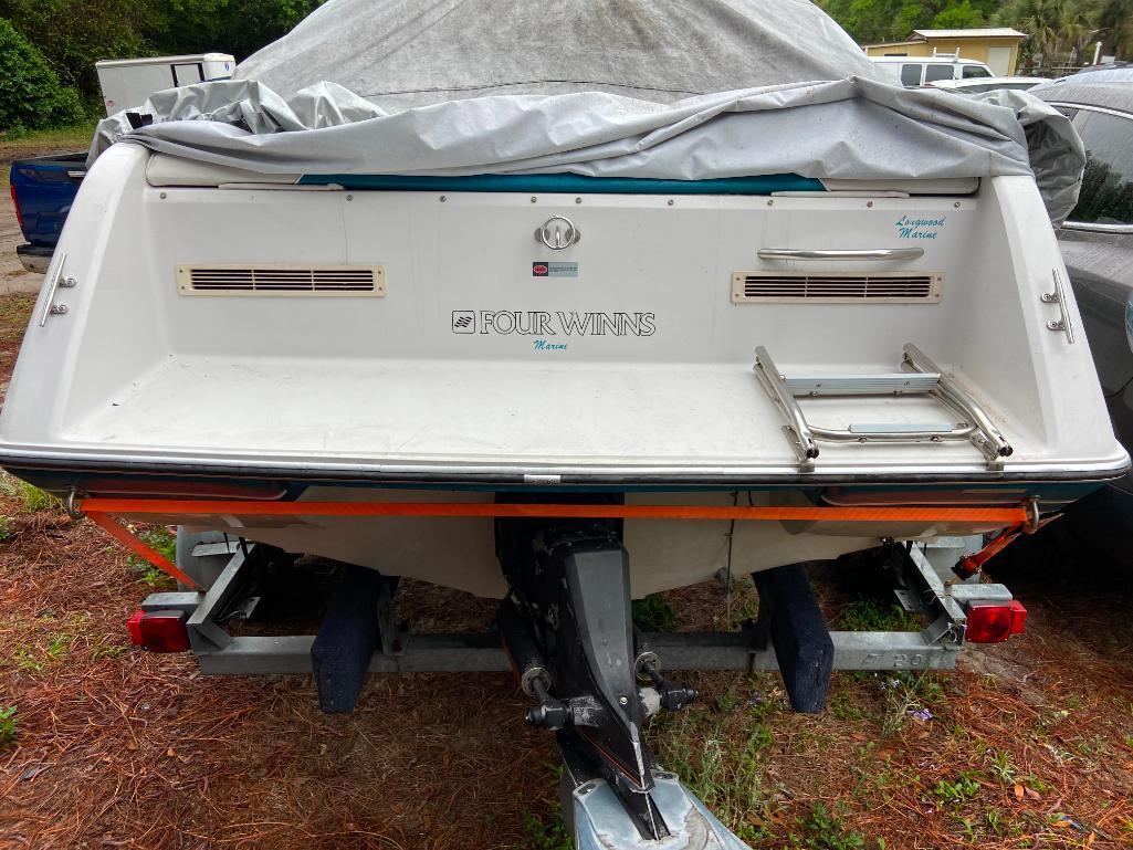 1992 Sundowner Boat & 1992 Supreme Trailer