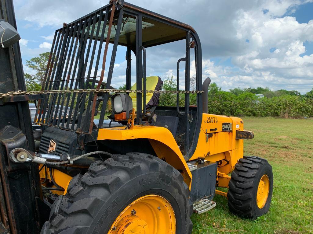 JCB 940RTFL all terrain 8,000lb forklift