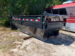 14 yard roll off dumpster #4753 (Dumpster only- Trailer sold separately)