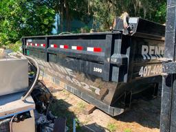 14 yard roll off dumpster #1090 (Dumpster only- Trailer sold separately)
