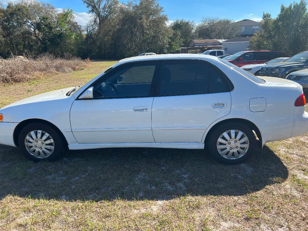 1998 Toyota Corolla Passenger Car, VIN # 2T1BR18E7WC038571