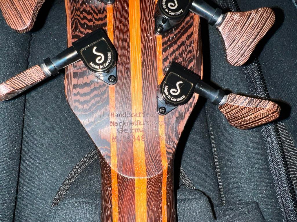 Warwick Streamer Stage II 5-string wood electric bass guitar (s/n M 163487 19 )
