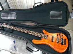 Warwick Streamer Stage II 5-string wood electric bass guitar (s/n M 163487 19 )