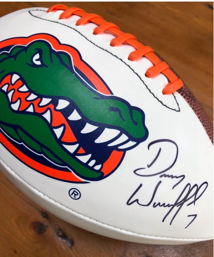 Danny Wuerffel Gators Autographed Football (Value: $500.00)