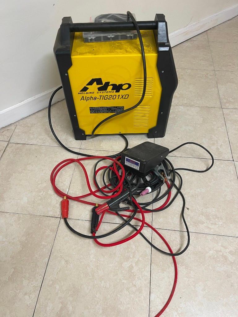 AHP Welding Systems, Alpha-TIG210XD welder and accessories