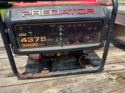 Predator 4375 generator, 3500watts