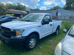 2019 Ford F-150 Pickup Truck, VIN # 1FTMF1CB2KKE44815