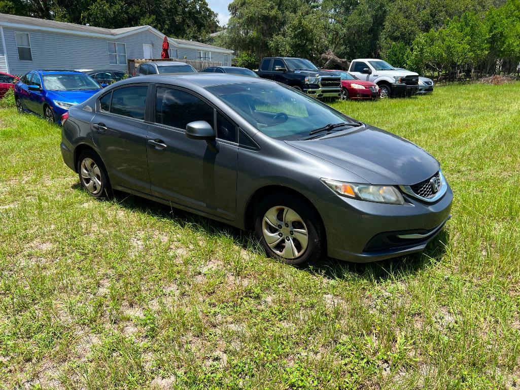 2013 Honda Civic Passenger Car, VIN # 19XFB2F55DE089287