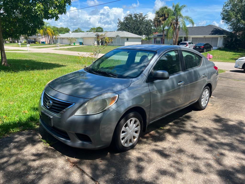 2012 Nissan Versa Passenger Car, VIN # 3N1CN7AP5CL858495