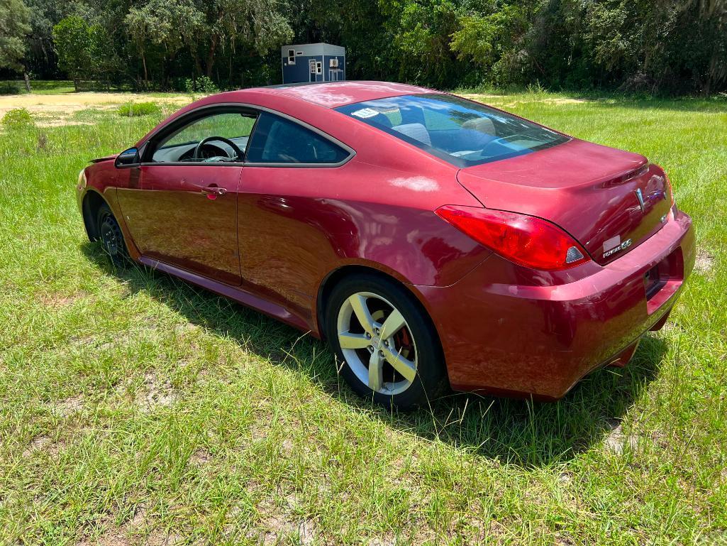 2008 Pontiac G6 Passenger Car, VIN # 1G2ZH17N784147724