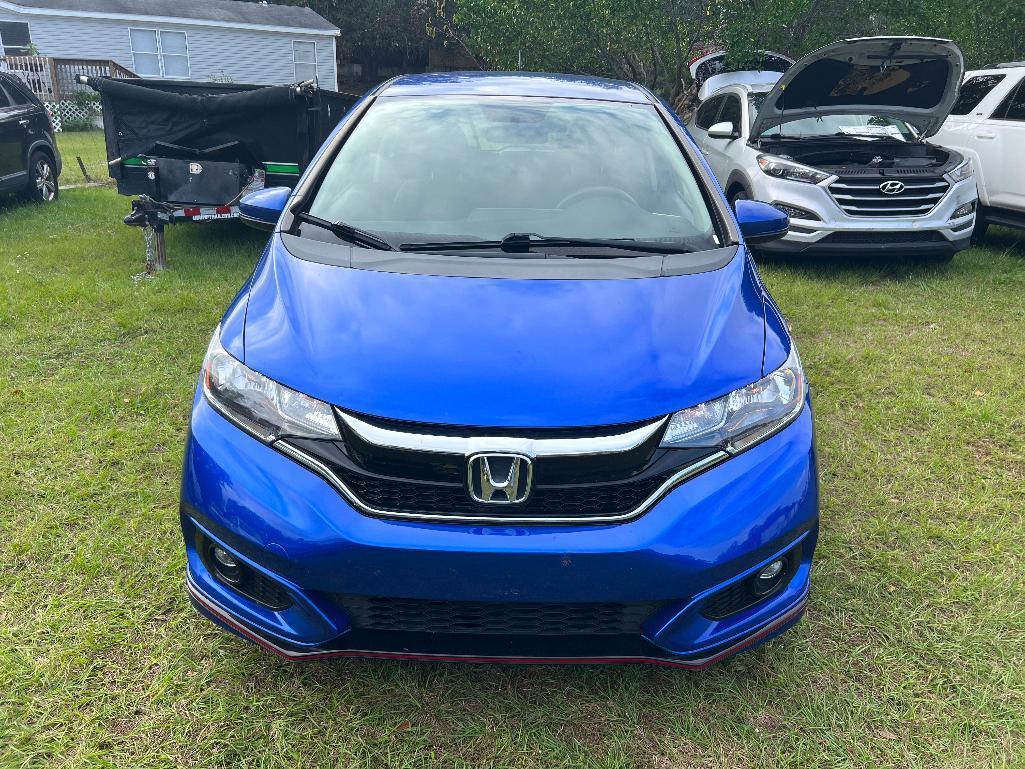 2018 Honda Fit Passenger Car, VIN # 3HGGK5H6XJM707749